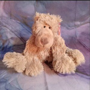 💕 NEW! Ganz Floppy Tan Brown Plush Bear Li'l James 8" NWT!
